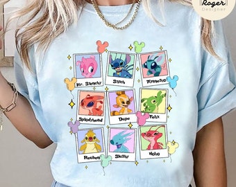 Disney Lilo & Stitch Experiments Shirt, Stitch Cousins Group Shirt, WDW Disneyland Family Vacation 2024, Disney Besties Trip, Best Friends