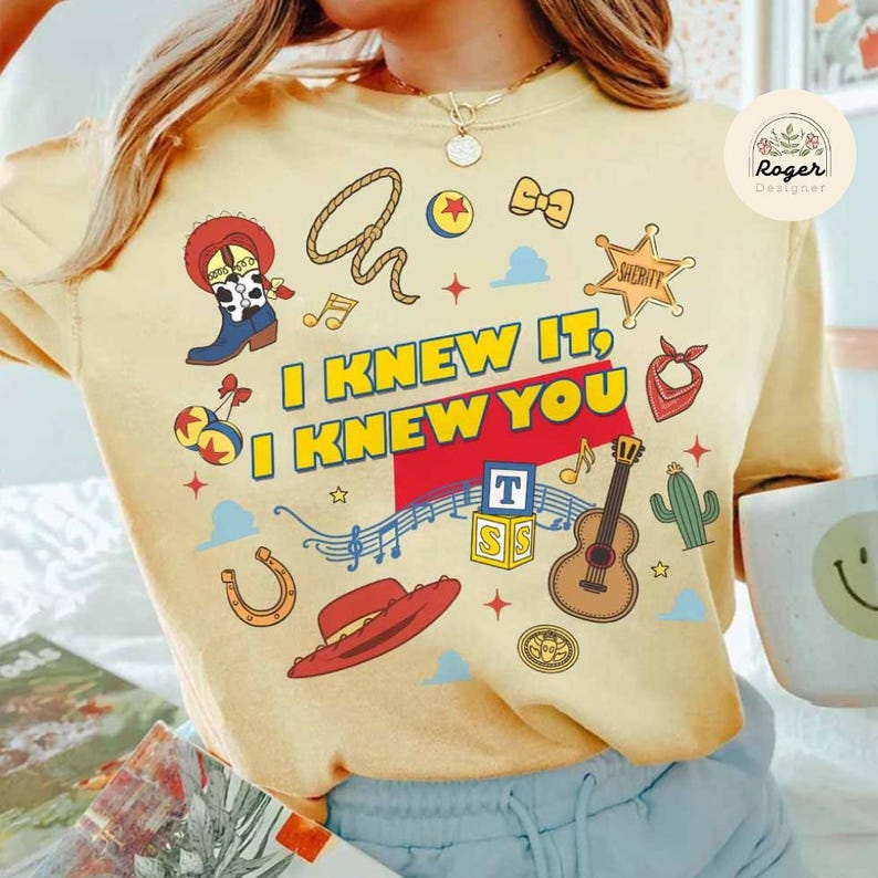 Disney Toy Story 5 Jessie Music Shirt, Toy Story 5 Movie 2026, Buzz Lightyear Woody Toy Story Land, You've Got a Friend In Me, Family Trip image 2