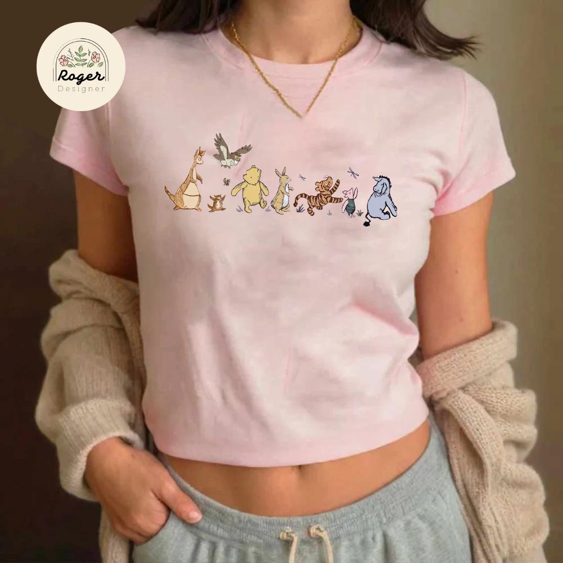 Pooh Crop Top - Etsy