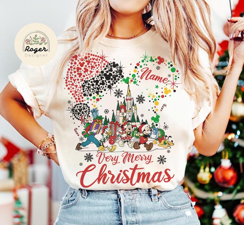 Personalized Mickey's Very Merry Christmas Party 2024 Shirt, Disney
