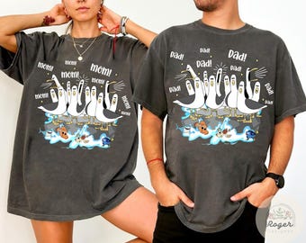 Vintage Disney Seagulls Mom Dad Shirt, Funny Finding Nemo Mother's Day Father's day Gift, Disney Magical Mama New Mom WDW Disneyland trip T