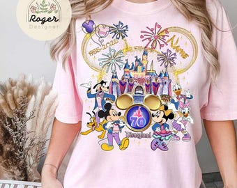 Disneyland 70 Tシャツ New Magic Key 'I Was There' Disneyland 70th T-Shirt Released