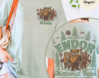Disney Endor Shirt, Star Wars Planet Shirt, Ewok Shirt, Galaxy's Edge Shirt, Endor Park Shirt, WDW Disneyland Park Shirt Family Vacation tee