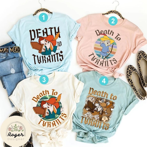 toogood THE HABERDASHER SHIRT ブラウス リバティ Death to Tyrants Disney Robin Hood Skippy Rabbit Shirt, Walt