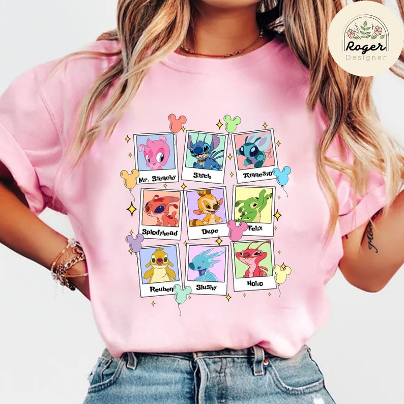 Splodyhead Disney Lilo & Stitch Experiments Shirt, Stitch Cousins Group Shirt, WDW ...