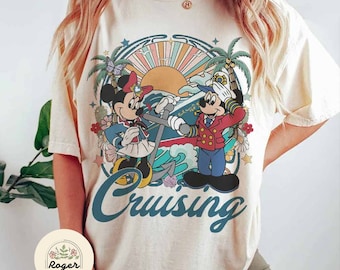 Mickey and Friends Disney Cruise Shirt, Vintage Disney Family Cruise Vacation 2024, Disney Wish Dream Magic Wonder Fantasy Matching Trip