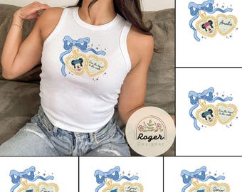 Custom Name & Character Graduate Baby Tee Croptop shirt, Disney Graduation Senior Trip baby tee, Mickey From the tassel to the castle shirt