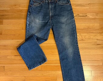 Vintage 517 LEVI’s Orange Tab Jeans 36x29