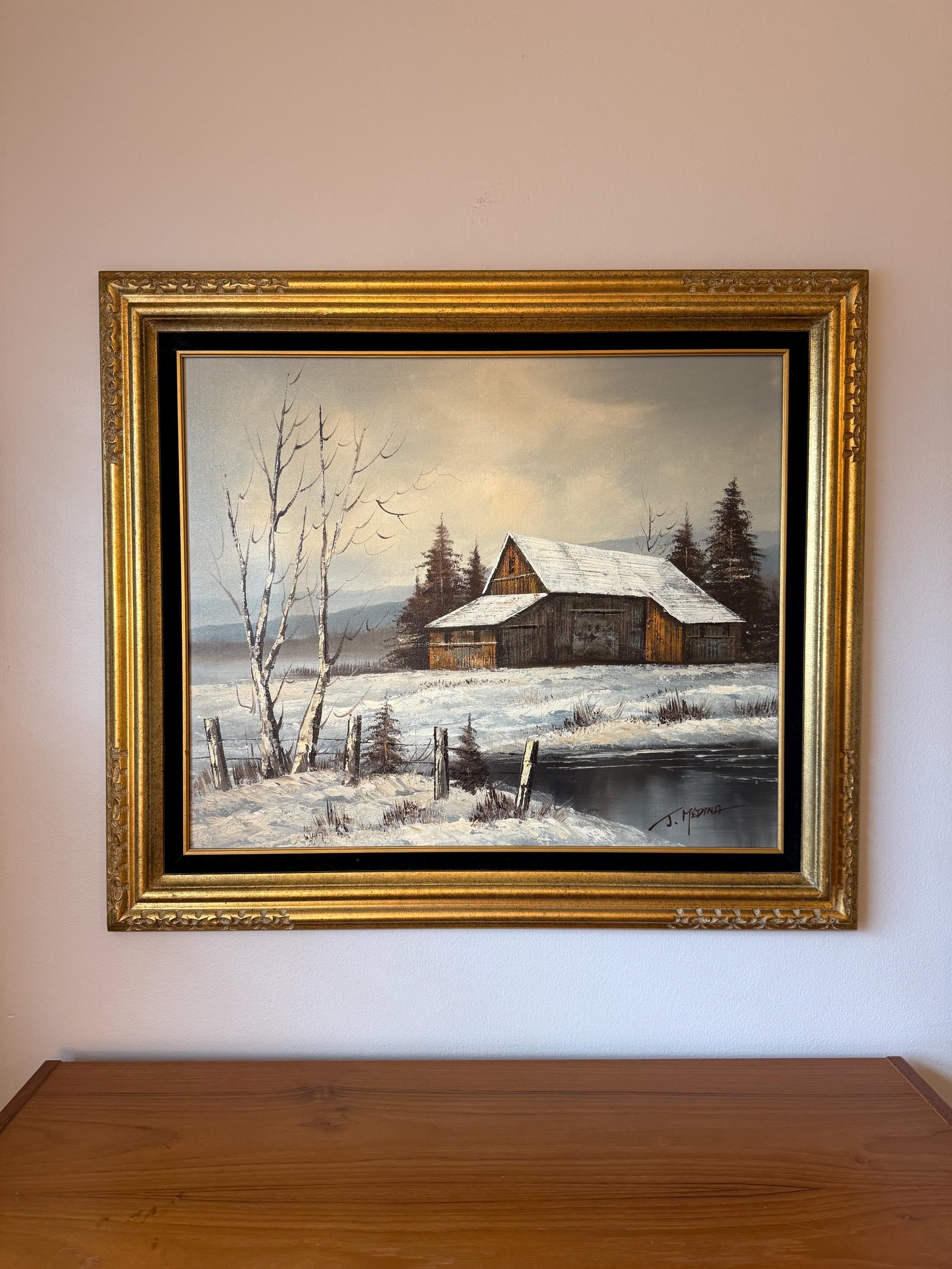 J. Medina Oil Painting - Etsy