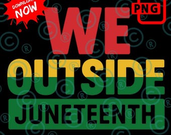 Juneteenth PNG: Afrocentric Freedom Pride Design (Digital Download