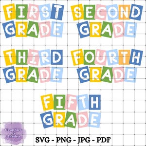 Back to School Bundle, 1st Grade, 2nd Grade, 3rd Grade, 4th Grade, 5th Grade, Grade Level Bundle
