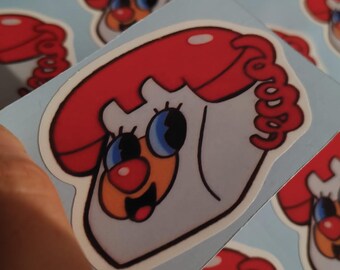 Powerpuff Girls Laminated Sticker (9cm x 6cm)