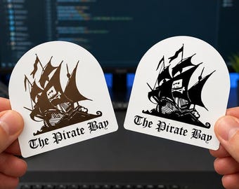 Pirate Bay Sticker | Pirate Decal | High Quality Vinyl | Adventure Gift