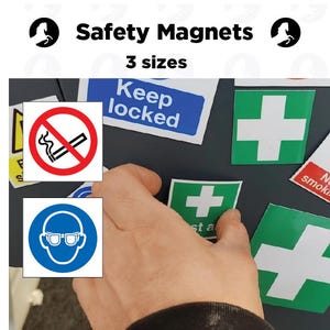 Safety magnet machinery grade Workplace Health & First Aid