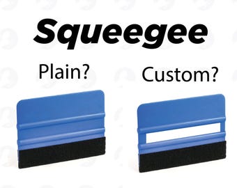 Custom Vinyl Wrap Squeegee Applicator: Professional Felt Edge Tool