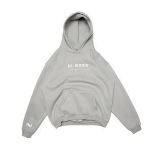 Hoodie It Is What It Is - mistgrijs