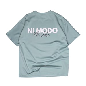 Ni Modo Me Vale Tee- Caribbean Blue