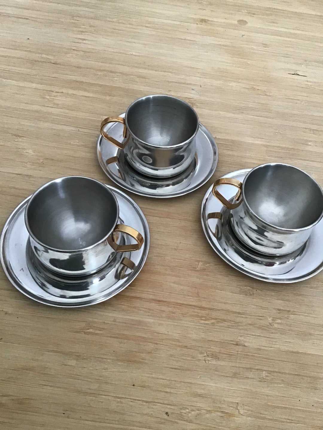 Lot de 4 tasses et sous tasse rivadossi la termica Jolly - Arts de la table