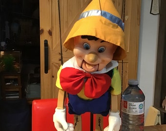 Disney Pinocchio marionette with stand musical