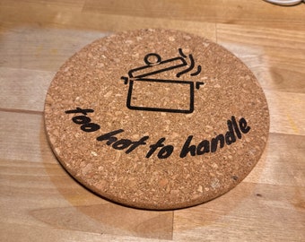 Custom Cork Trivet Pot Holder Hot Plate