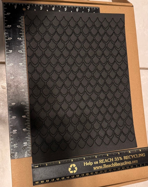 Scales on EVA Foam