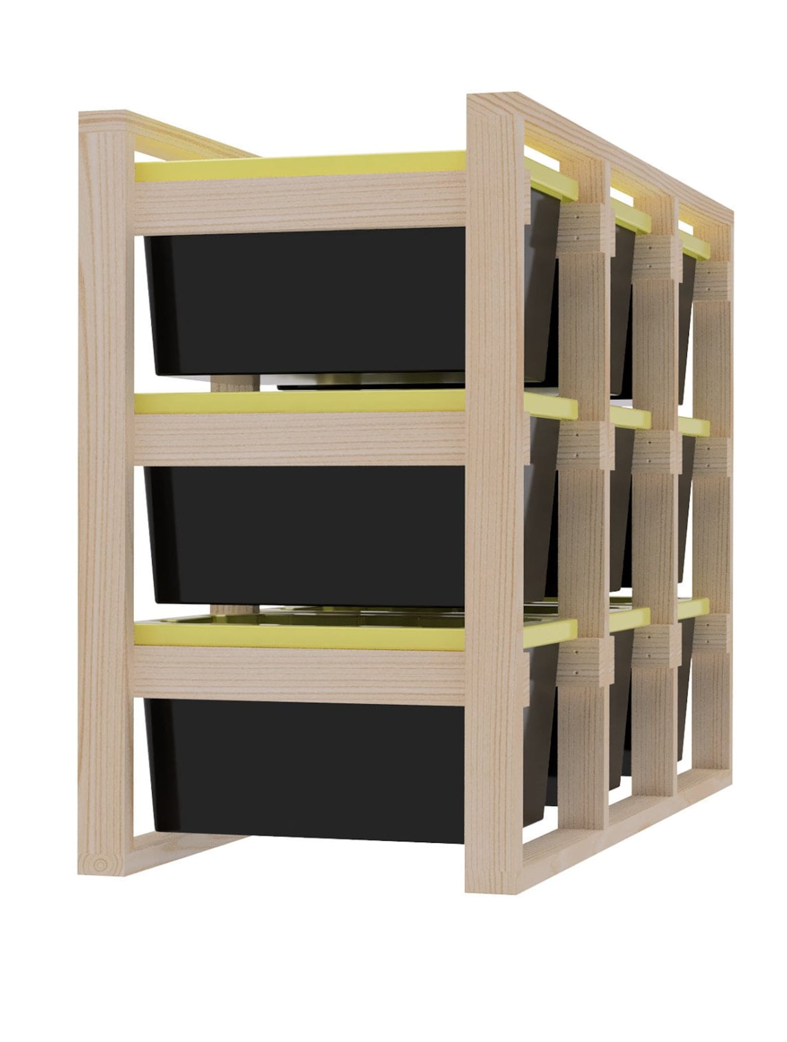 3X3 Storage Tote Organizer Sam's Club - Member's Mark - Etsy