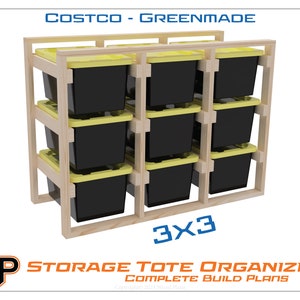 3X3 Storage Tote Organizer Costco - Greenmade