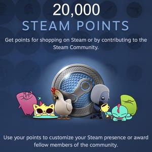 20.000 Punti Steam / Punti Steam