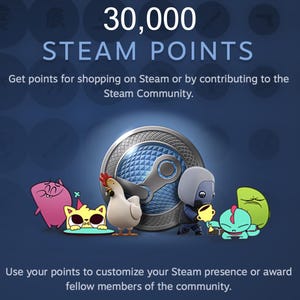 30,000 Steam Point | Steam Points