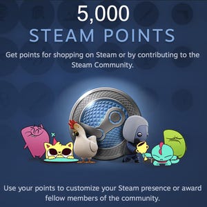 5,000 Steam Point | Steam Points