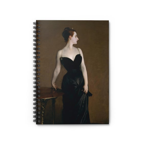 Madame X  - Aesthetic Notebook - John Singer Sargent Spiral Notebook