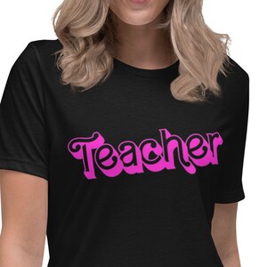 Lehrerin Barb entspanntes Frauen-T-Shirt