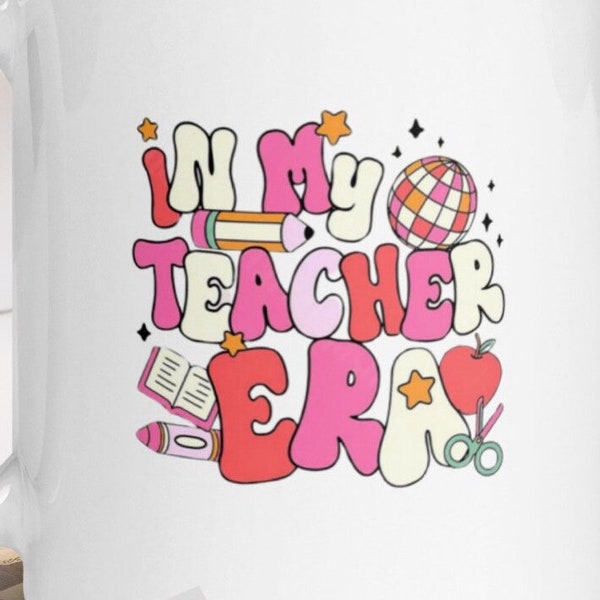 In My Teaching Era Mug with Color Inside