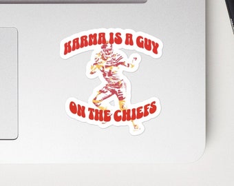 Karma is No. 87 Bubble-free stickers