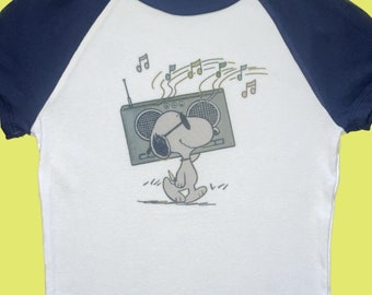 Snoopy raglan women’s tee