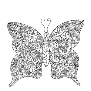 Un papillon fantaisiste