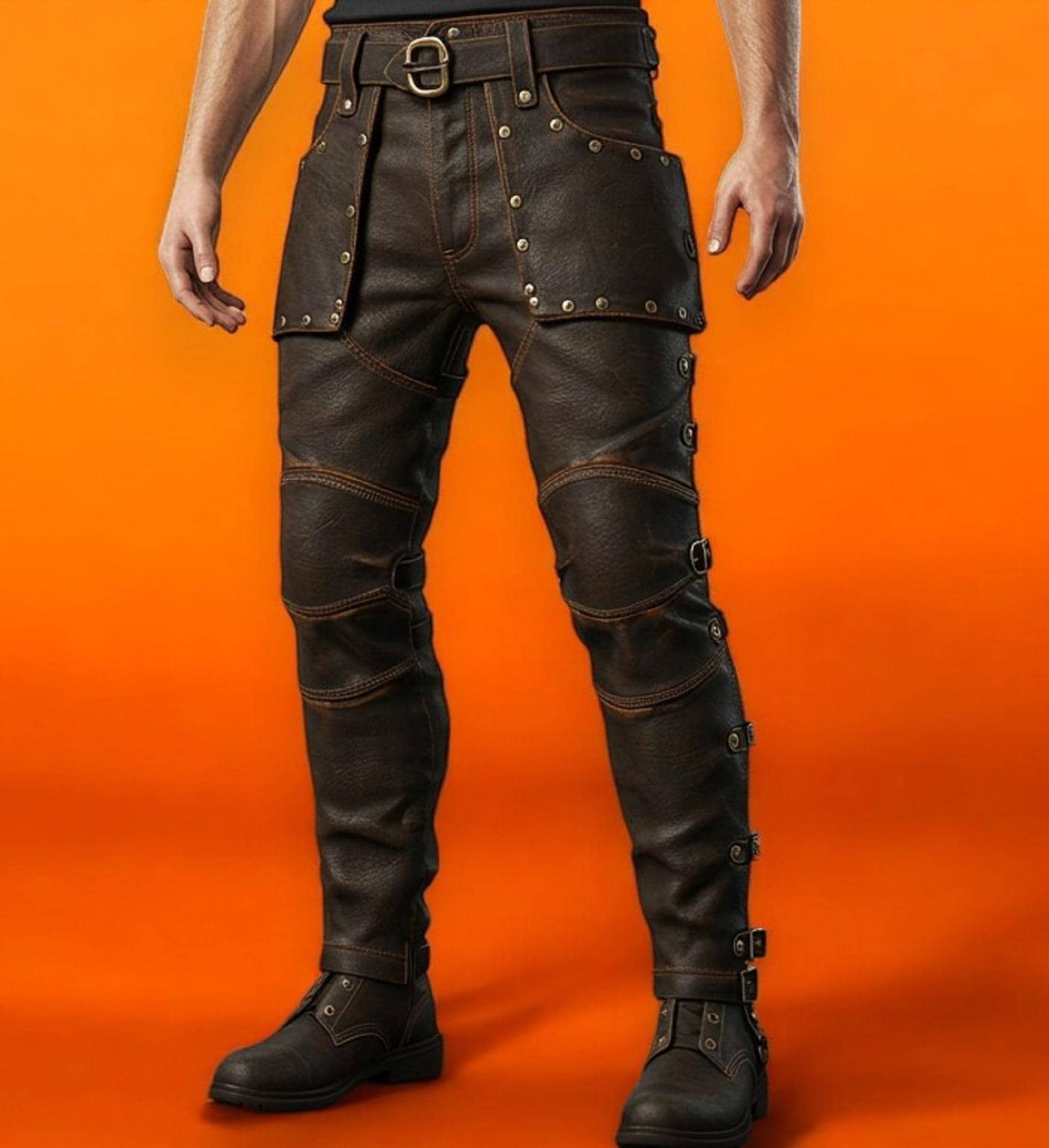 LEVI’S × Norton / horse leather pants LEVI'S × Norton / horse leather pants - メルカリ