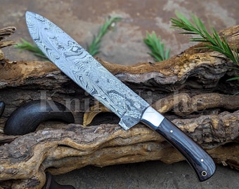 Kitchen Chef Knife Damascus Steel Carbon Hand Forged Birthday Gift, Father Day Gifts ,Anniversary gifts, Mother's Day