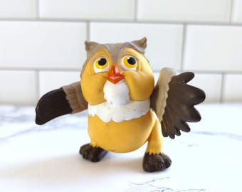 Vintage-july 1988-owl- Bambi- Happy Meal Toy - Etsy