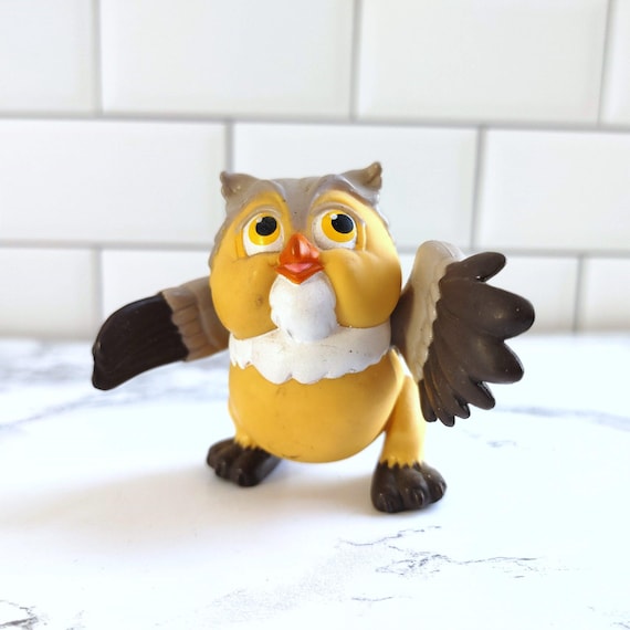 Vintage 1988 Mcdonald's Disney Bambi Forrest Friends Owl Toy - Etsy