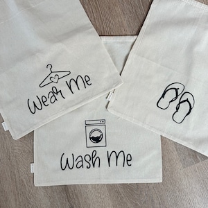 Travel Drawstring Bags for Packing and Organizing Customizable