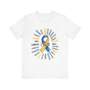 Down Syndrome Awareness Unisex Short Sleeve T-shirt, World Down Syndrome Day Tee
