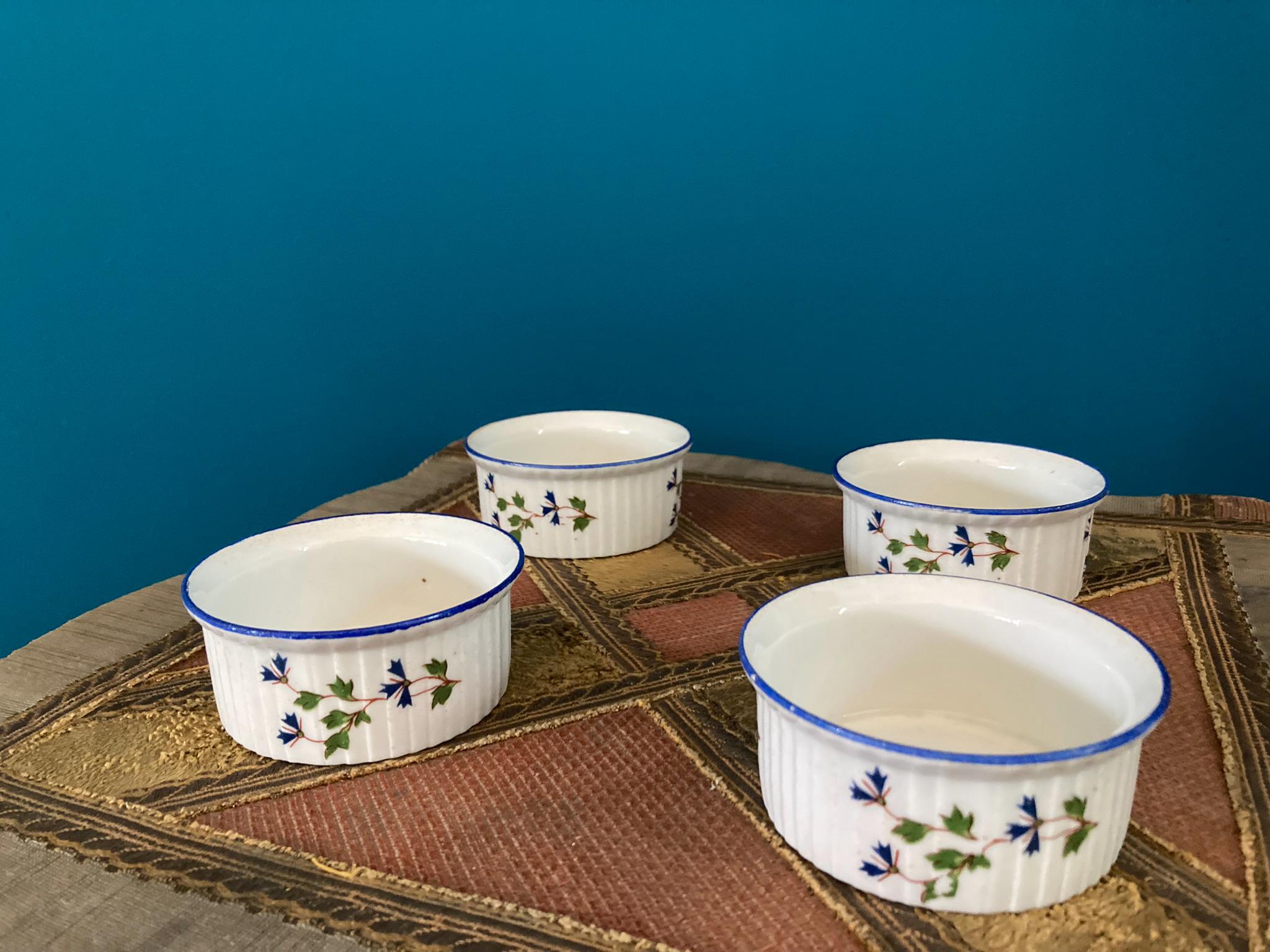 Limoges blue cornflower - Etsy 日本