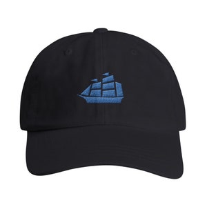 Manchester Ship Dad Hat - Adult Low-Profile Cotton Twill Dad Cap - Embroidered Man City Soccer Football Hat