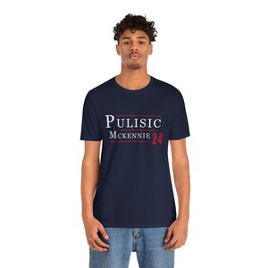 Christian Pulisic Weston Mckennie 2024 Election T Shirt Funny Campaign Style Soccer Tee USMNT image 5
