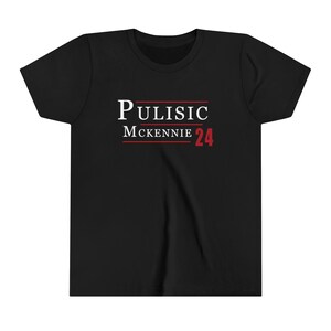 Christian Pulisic Weston Mckennie Funny Kids Tee Vote 2024 T Shirt - USMNT Copa America image 2