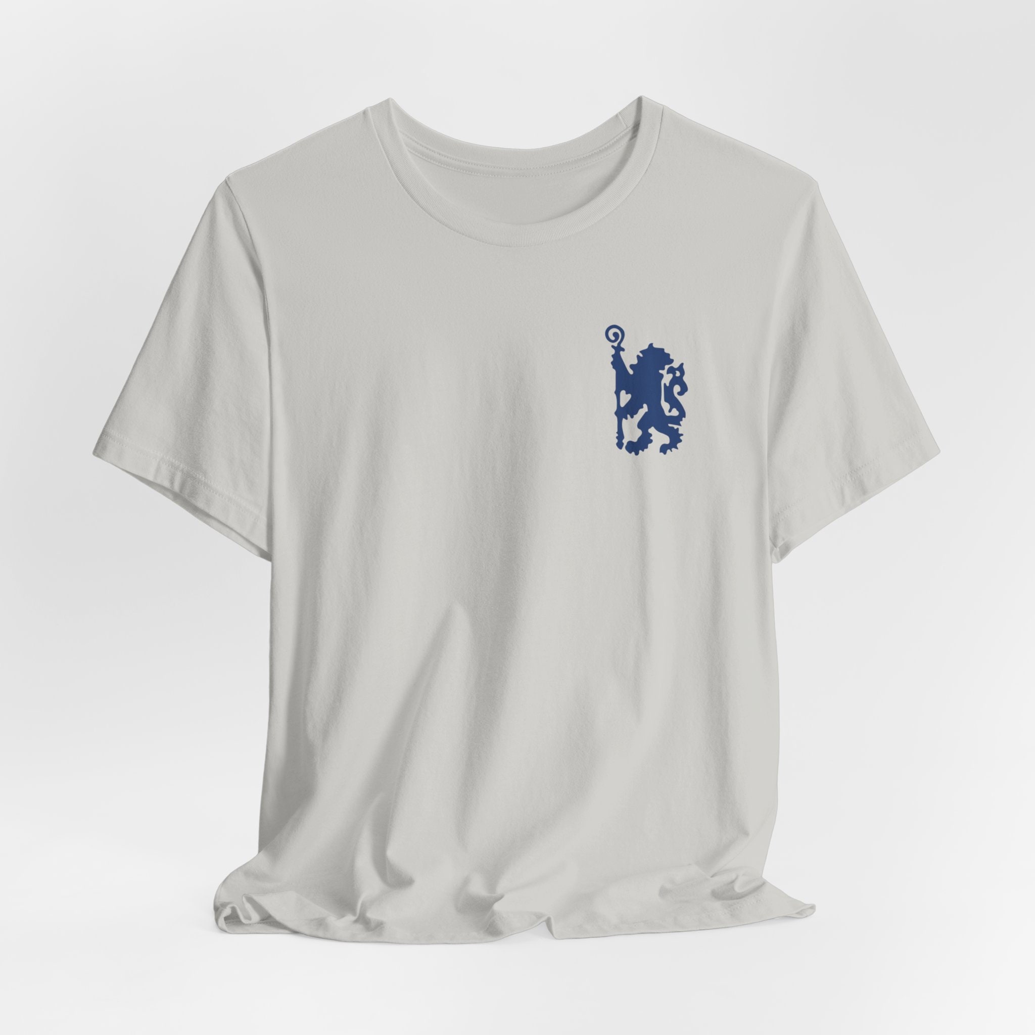 Chelsea FC T Shirt Retro Lion Cotton Tee | Great Gift for