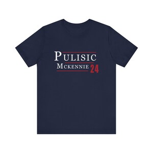 Christian Pulisic Weston Mckennie 2024 Election T Shirt Funny Campaign Style Soccer Tee USMNT image 3