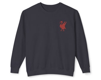 Liverpool Crewneck Sweater Liver Bird | Gift for Liverpool FC Soccer Fans