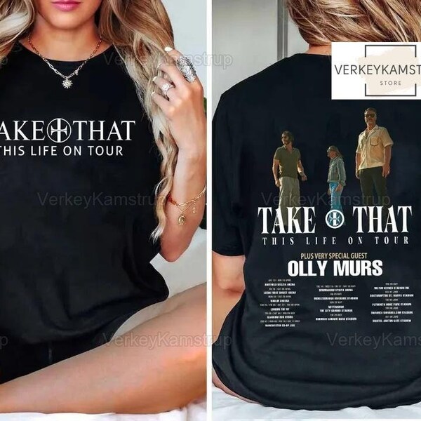 Take That This Life On Tour 2024 Shirt, Take That Concert 2024 T-Shirt, Musik Tour Shirt, Take That Band Fan Geschenk, 2024 Tour, This Life